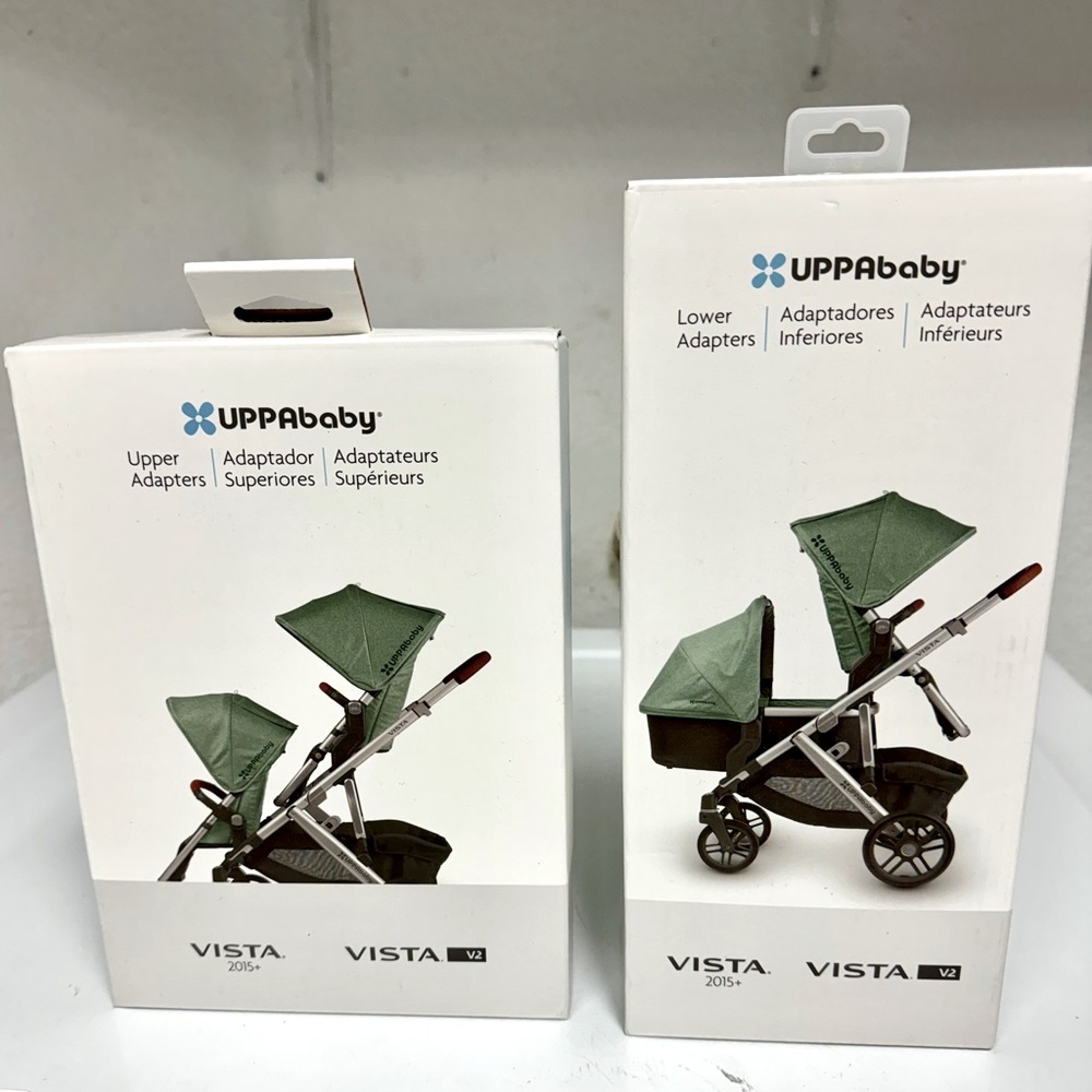 UPPAbaby Lower + Upper Adapters for VISTA 2015+/VISTA V2/V3